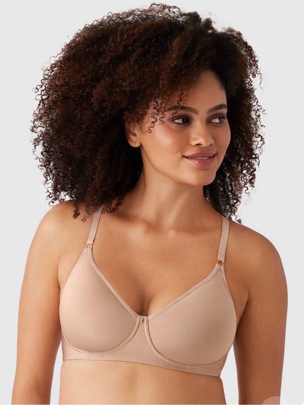 WACOAL 856393 Roebuck Simply Done Wireless T-shirt Bra 36C Convertible Straps